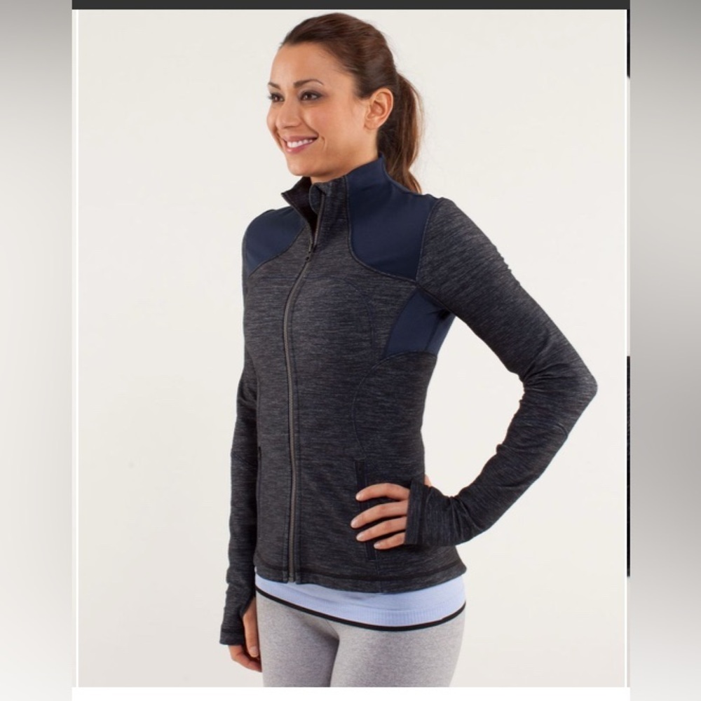 Womens Lululemon Forme Jacket blue size 2